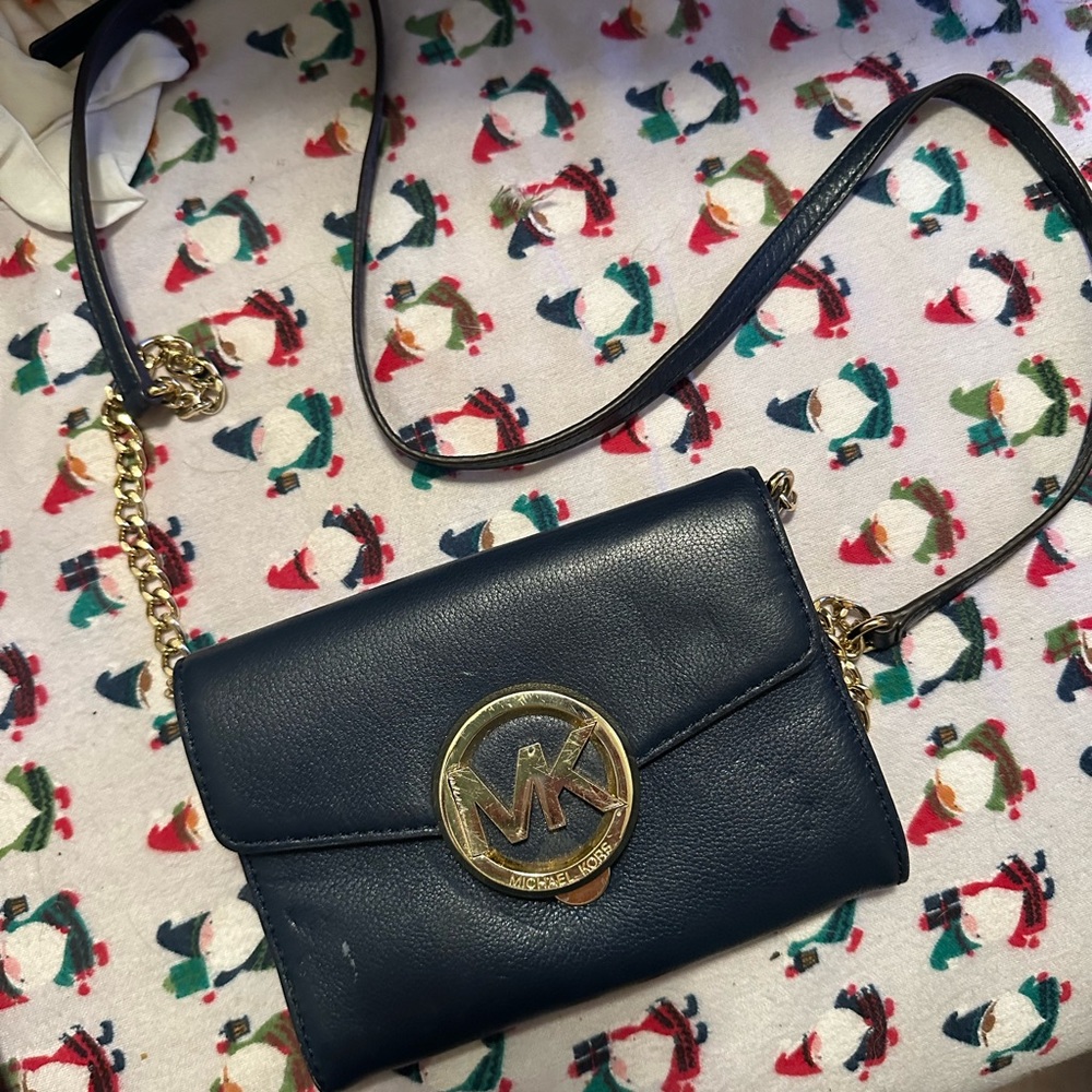 Michael‎ Kors Navy Blue Crossbody